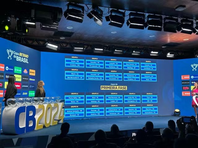 Na terça-feira (30), na sede da CBF, no Rio, houve o sorteio dos chaveamentos da primeira e segunda fases da Copa do Brasil