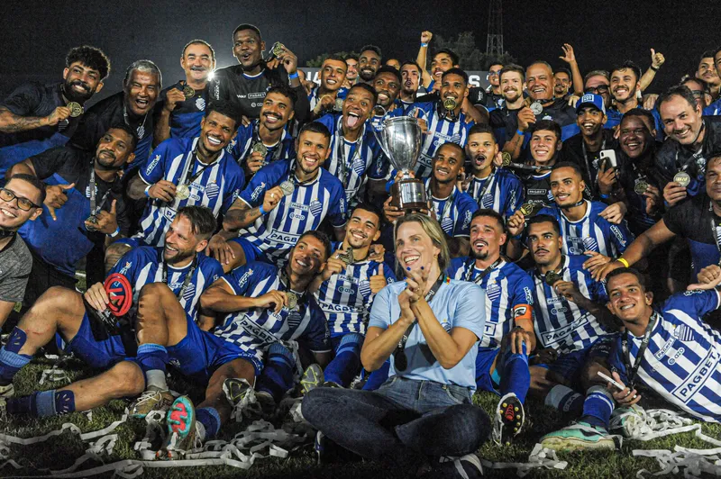 CSA fez uma grande festa, após a conquista do título da Copa AL