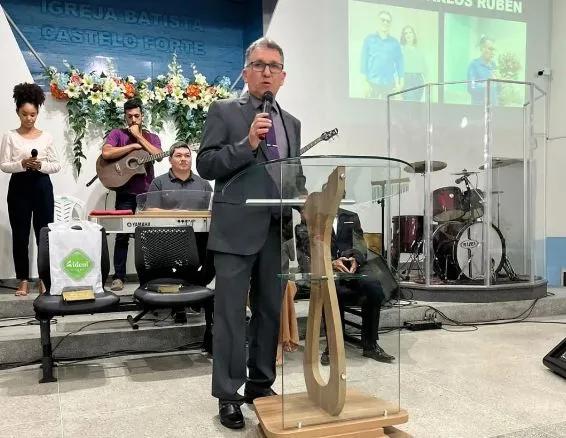 Pastor Carlos Ruben, presidente da Convenção Batista Alagoana