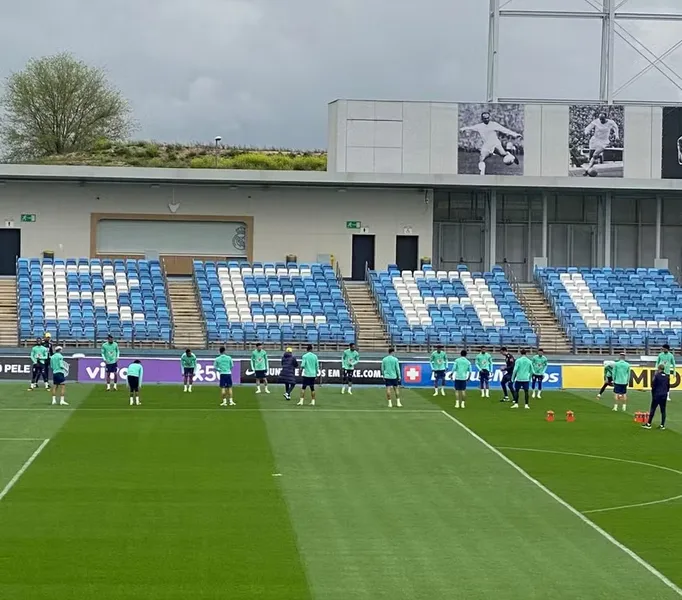 Seleção Brasileira realizou treinamento no CT do Real Madrid, visando ao amistoso desta terça (26)