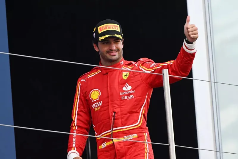 Carlos Sainz no GP da Austrália