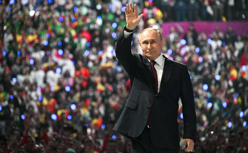 Imagem ilustrativa da imagem Reeleito, Putin afirma que pretende invadir mais regiões da Ucrânia