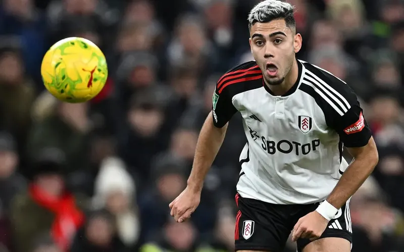 Andreas jogando pelo Fulham