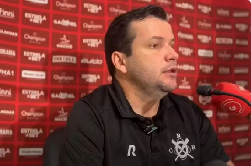 Técnico do CRB, Daniel Paulista comentou, em coletiva, o desempenho do Galo no duelo com o Ceará, na segunda (6)