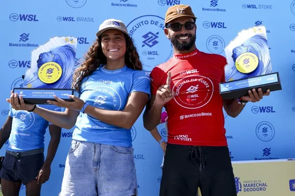 Daniella Rosas e Michael Rodrigues