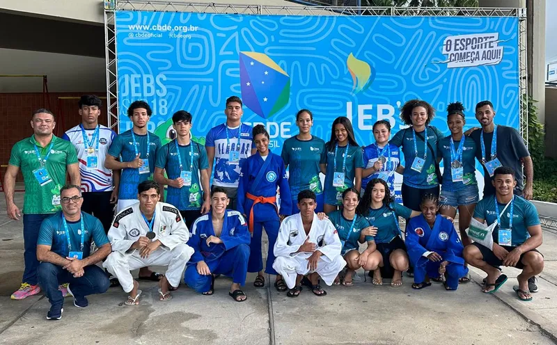 Estudantes-atletas de judô participaram da etapa dos Jogos Escolares Brasileiros (JEB's) Sub-18