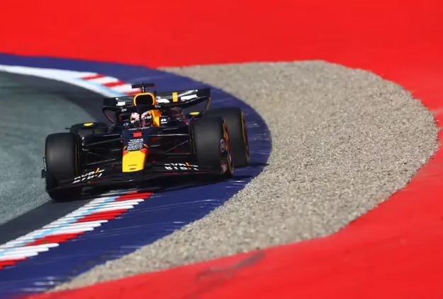 Max Verstappen na classificação sprint do GP da Áustria de F1 em 2024