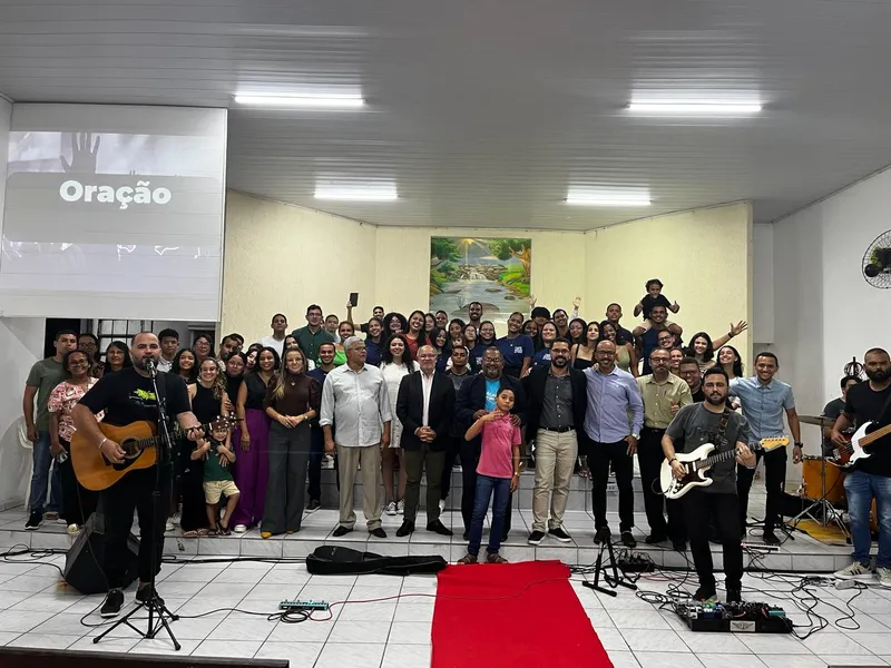 Além do pastor Paulo José, esteve na reunião o pastor Sanduilson (PIB Murici), 2º vice da Associação