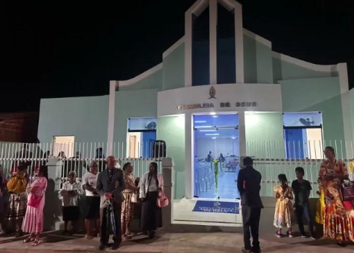 Mais um templo da Assembleia de Deus foi inaugurado no município de Campestre-AL