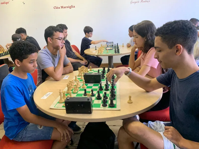 2ª edição do Torneio de Xadrez foi realizada na Biblioteca Pública Estadual Graciliano Ramos