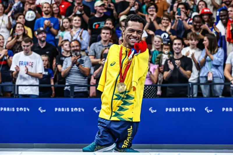 Gabrielzinho conseguiu belíssima atuação em Paris e vive expectativa por mais medalhas nos Jogos