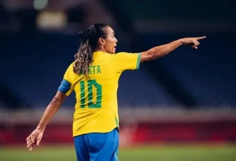 Marta vai disputar os Jogos Olímpicos