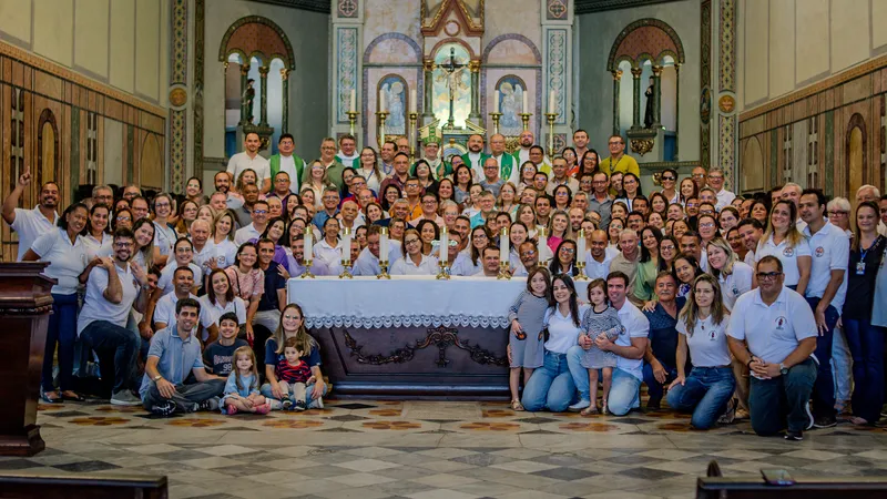 Tema do evento foi: “Famílias rumo ao Jubileu da Esperança”