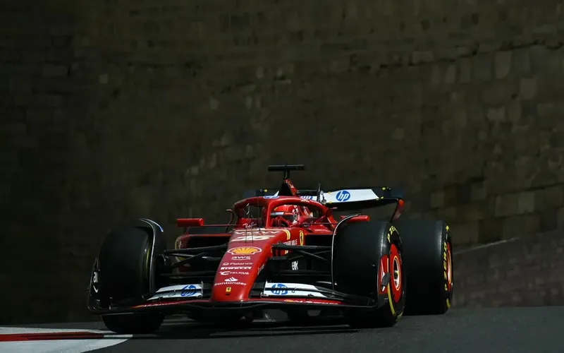 Leclerc liderou o 2º treino livre; corrida será neste domingo (15)