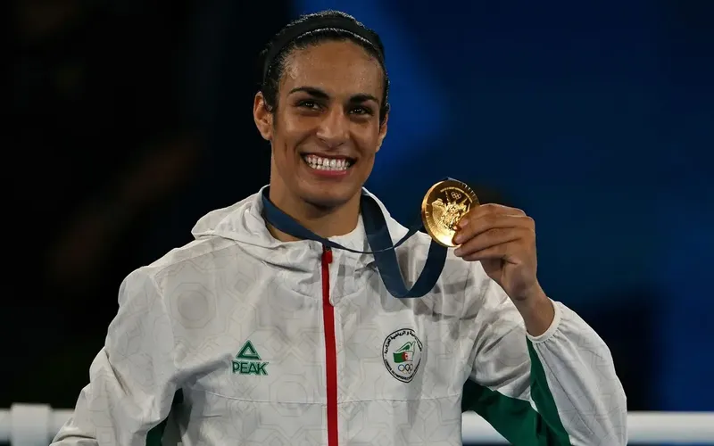 Imane Khelif conquistou a medalha de ouro na categoria até 66kg
