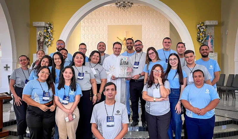 Equipe do Setor de Comunicação da Arquidiocese em Caicó-RN