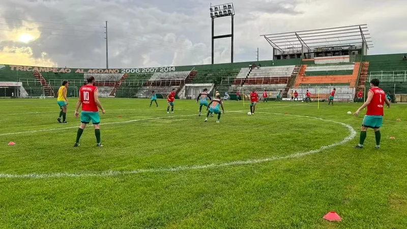 Hulk foi um dos últimos alagoanos a darem início aos treinos