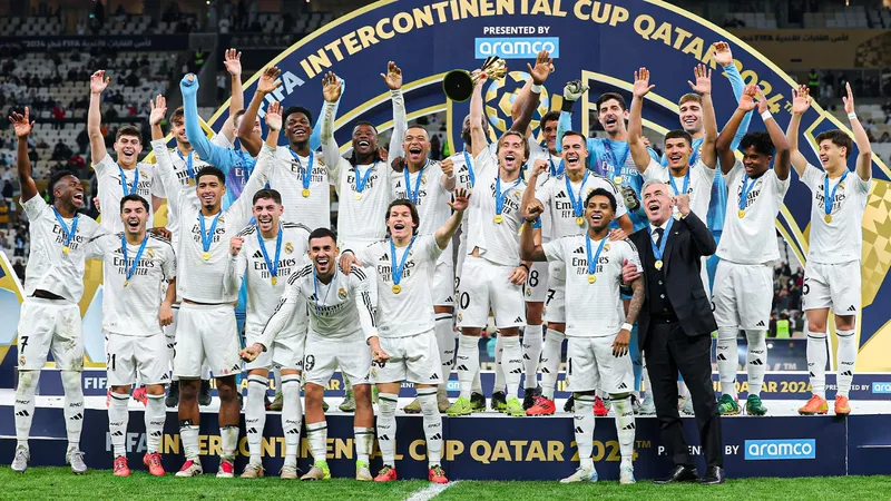 Real Madrid não deu chances ao Pachuca na conquista em Doha