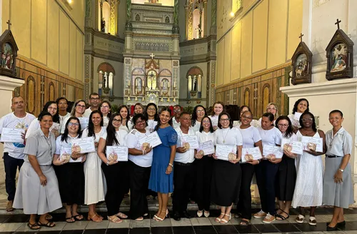 Escola de Catequese forma 3ª turma com celebração