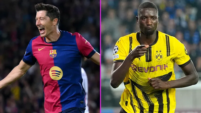 Lewandowski e Guirassy dividem a liderança na artilharia