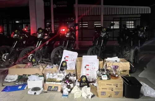 Polícia Militar desmonta laboratório clandestino de remédios emagrecedores