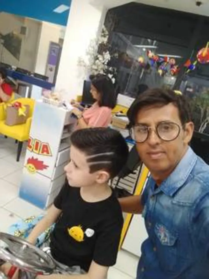 Claudinho Nascimento voltou para o Salão Zélia Amorim Infantil, depois de 8 anos