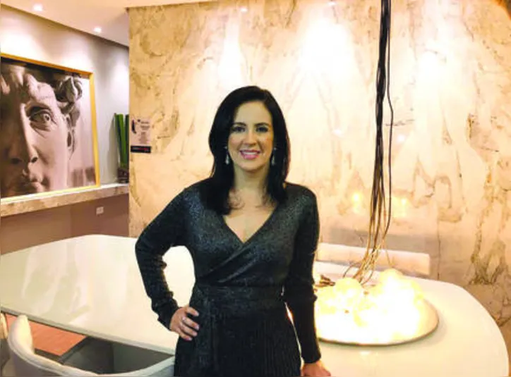 Já VANESSA ALMEIDA brilhou na II Mostra Arq+Design assinando a Sala de Jantar e Circulação