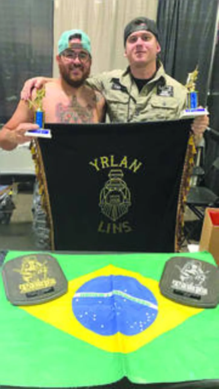 O tatuador YRLAN LINS foi premiado no Tampa Tatto Arts’19, na Flórida