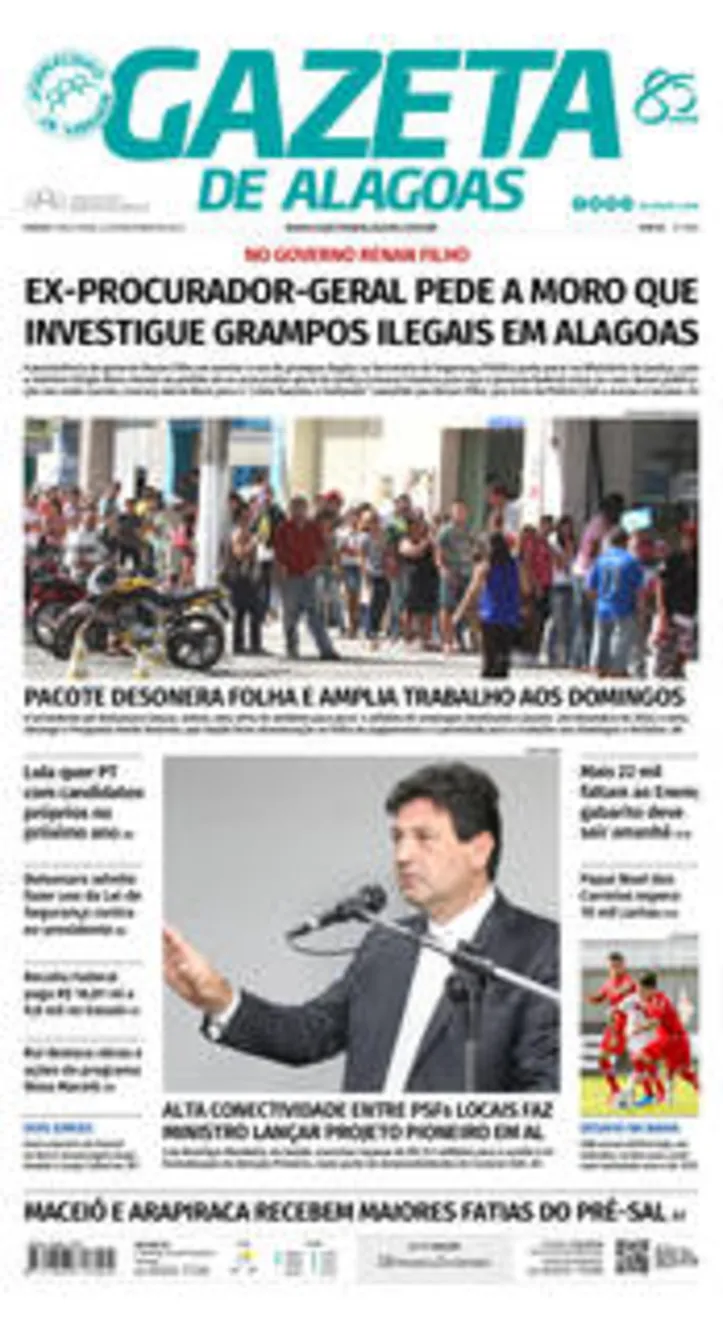Imagem ilustrativa da imagem Edição do dia 12 de novembro de  2019