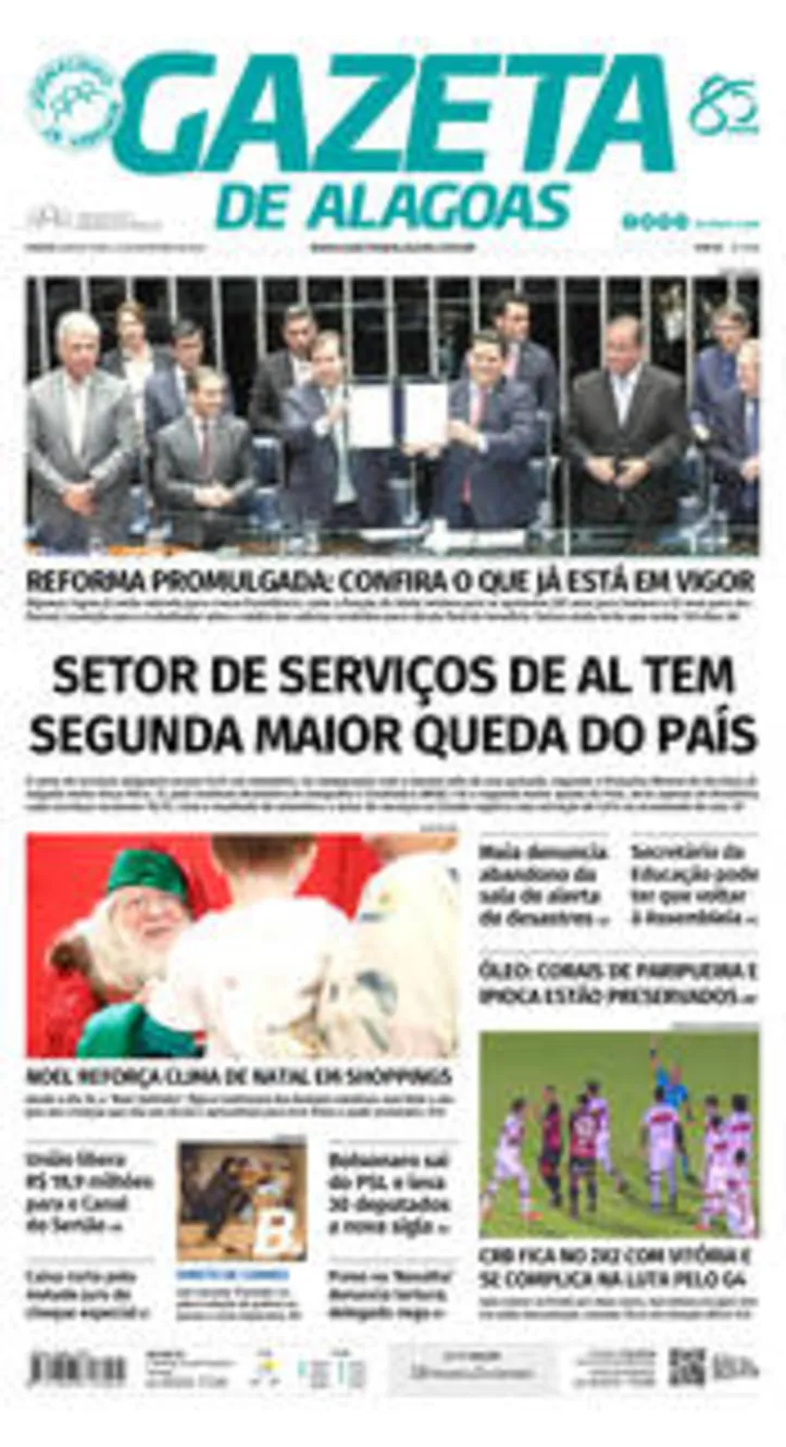 Imagem ilustrativa da imagem Edição do dia 13 de novembro de  2019