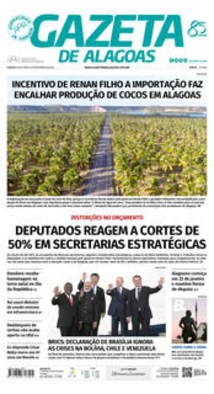 Imagem ilustrativa da imagem Edição do dia 15 de novembro de  2019