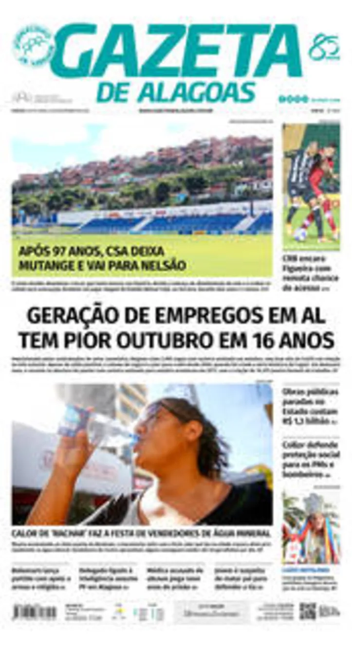 Imagem ilustrativa da imagem Edição do dia 22 de novembro de  2019