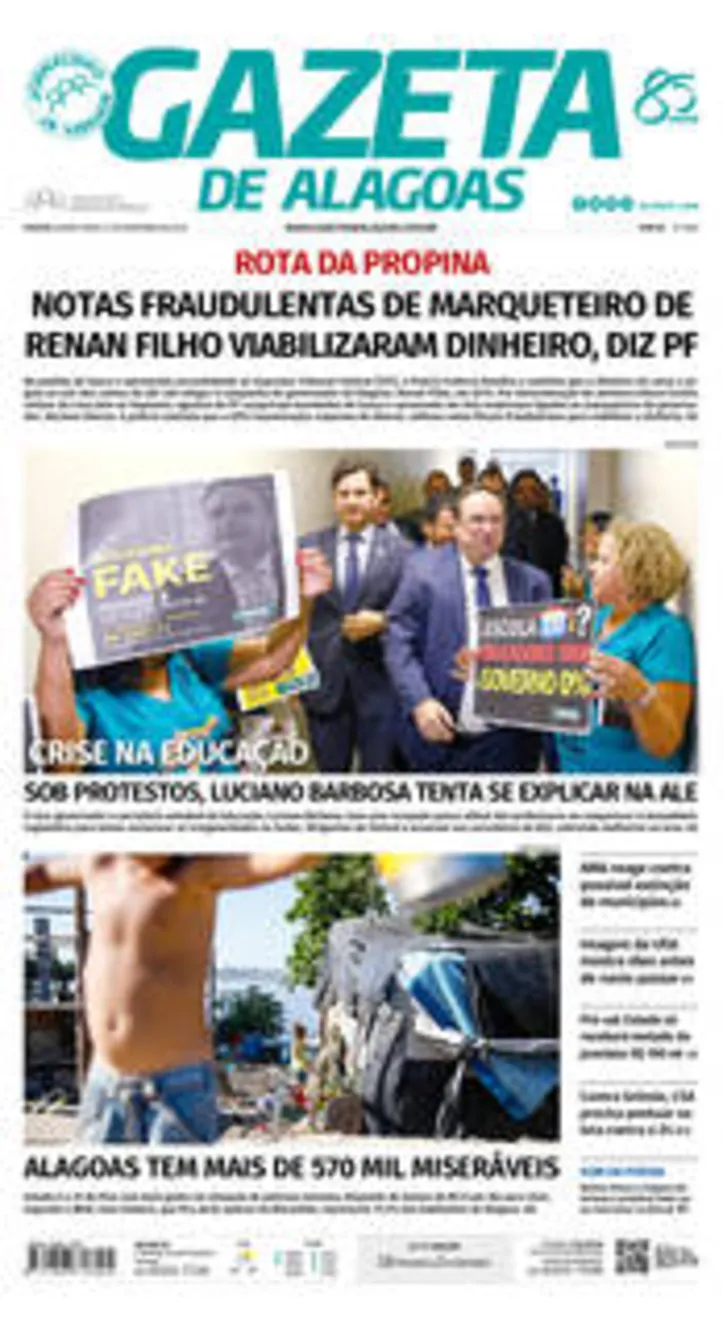 Imagem ilustrativa da imagem Edição do dia 7 de novembro de  2019