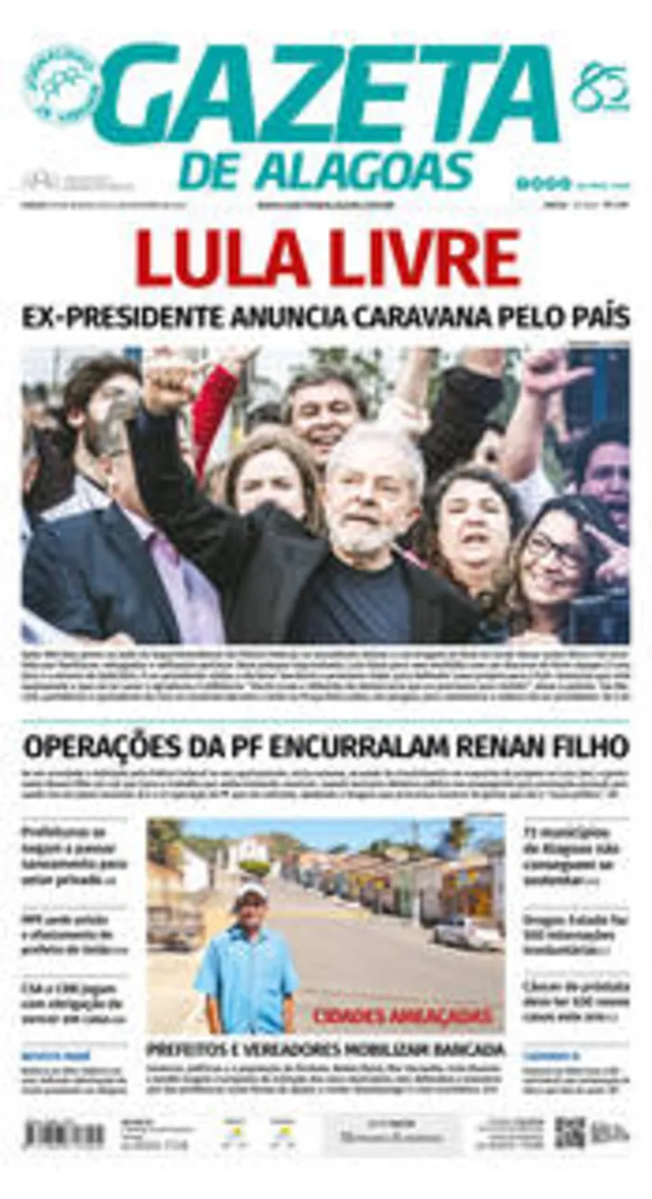 Imagem ilustrativa da imagem Edição do dia 9 de novembro de  2019
