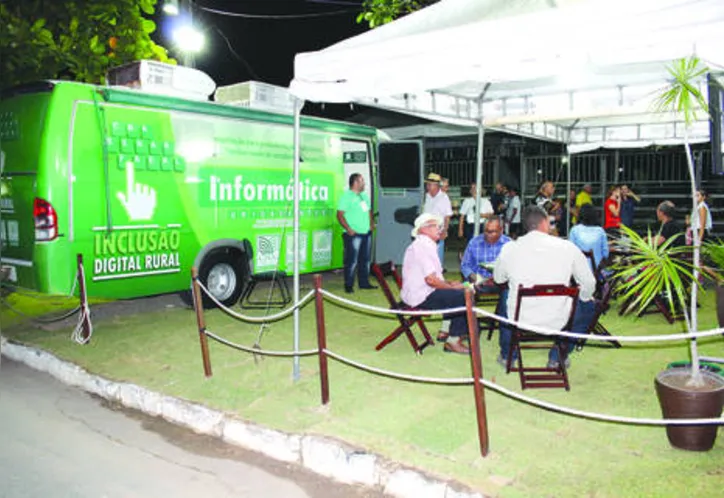 Estande se torna o espaço de encontro do produtor do rural na Expoagro