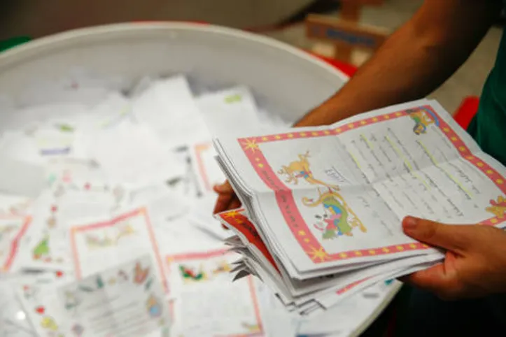 Imagem ilustrativa da imagem "Papai Noel dos Correios" espera mais de 10 mil cartas