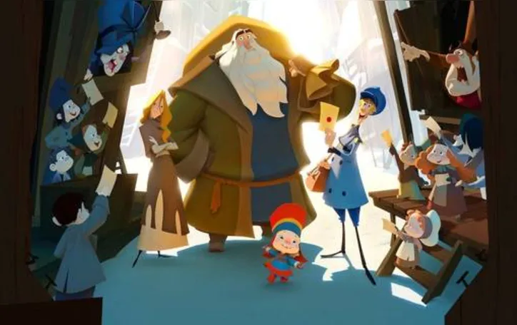 Ator faz a voz de Klaus, carpinteiro que vive isolado em uma casa cheia de brinquedos