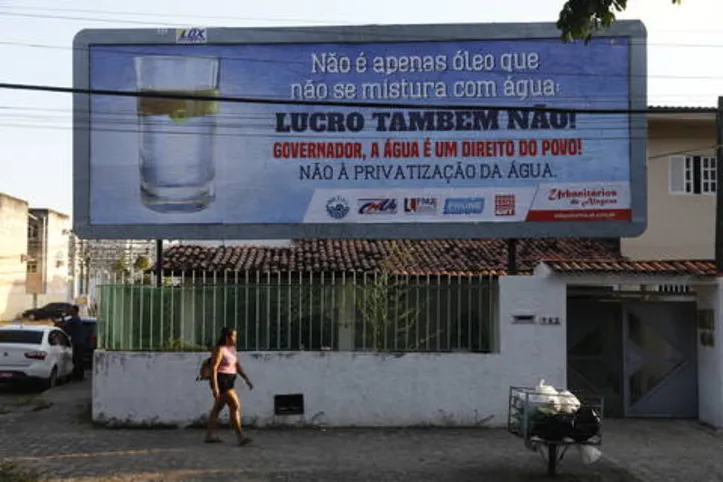 Imagem ilustrativa da imagem Urbanitários reforçam campanha contra privatização da Casal