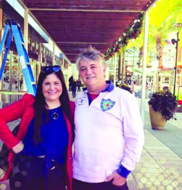 Os empresários JAIRTO e NILCE YOST passaram o réveillon in family no condomínio Chácaras da Lagoa