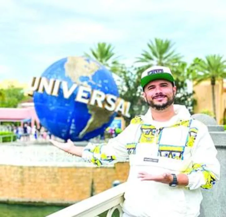 E o humorista ED GAMA elegeu o Universal como seu parque predileto