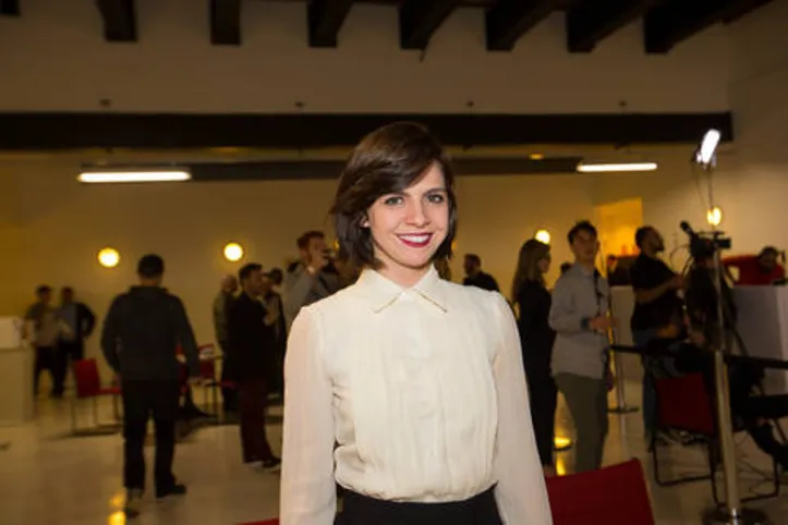 Renata Gaspar, no Grande Premio Risadaria Smiles do Humor Brasileiro