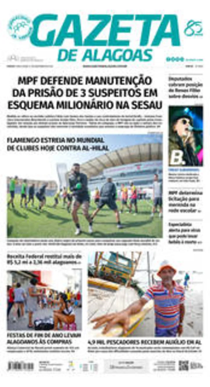 Imagem ilustrativa da imagem Edição do dia 17 de dezembro de  2019