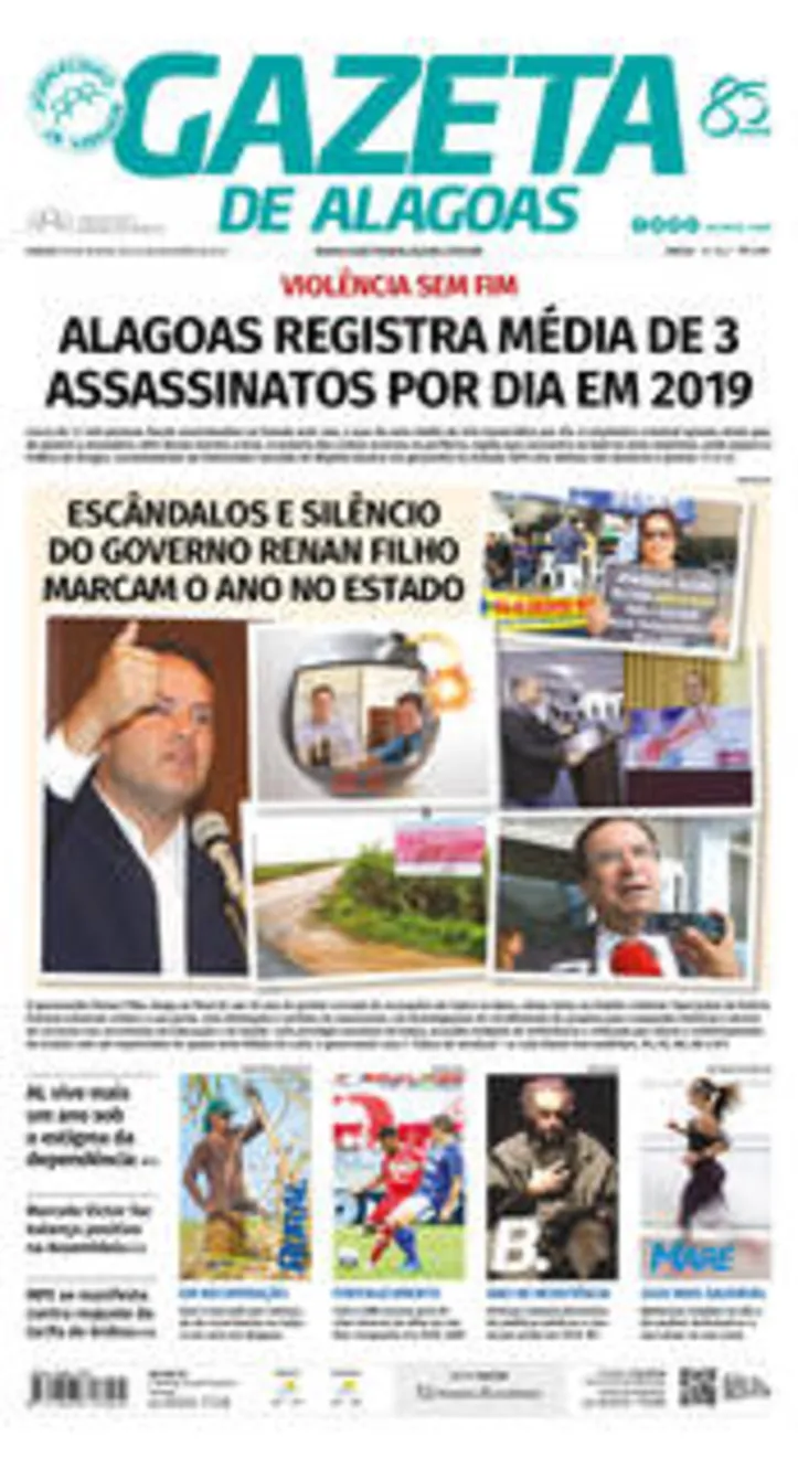 Imagem ilustrativa da imagem Edição do dia 28 de dezembro de  2019