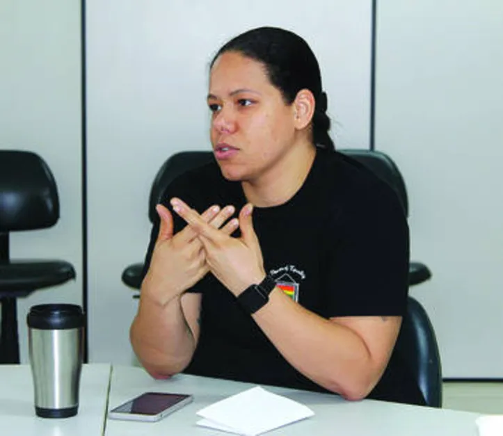 Para Luana Torres a plataforma permite acesso a um conhecimento muito vasto