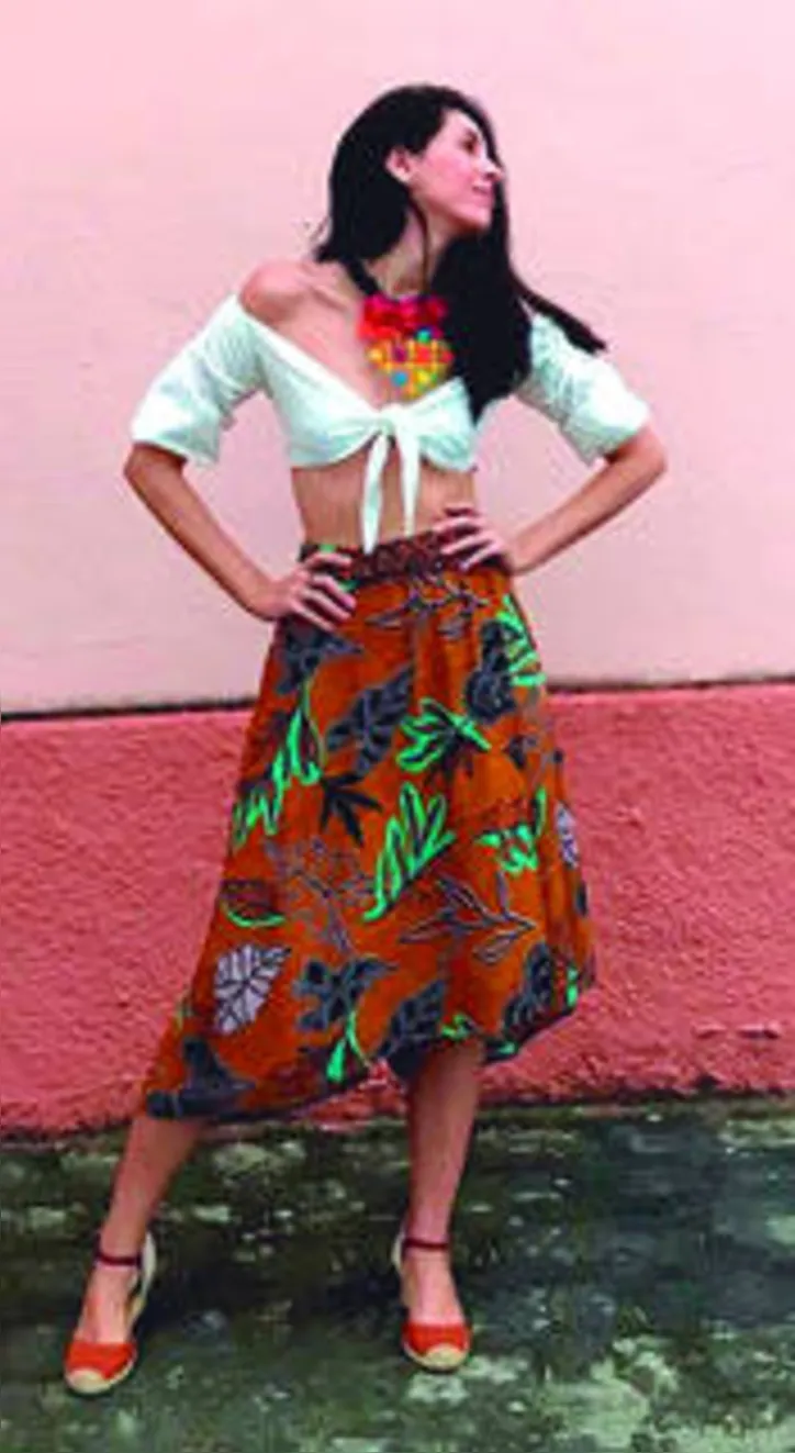 MARCELA TENÓRIO - com sua La Gaveta - incorporou o filé ao design de suas bijoux