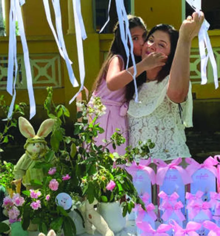 ANITA VASCONCELOS ganhou festa na fazenda de vovó Ceres, brindando seus 09 anos