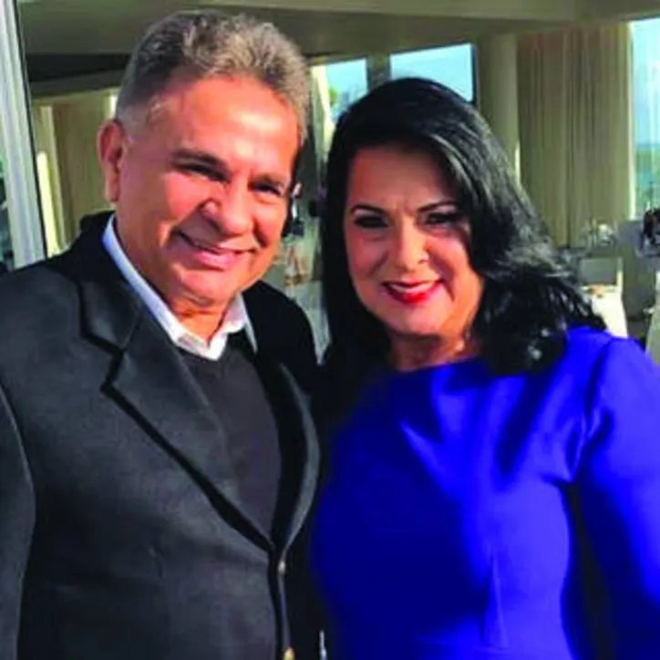 GENEILDES CARVALHO preparou comemoração intimista para brindar mais um outono do husband ALBÉRICO RAMOS