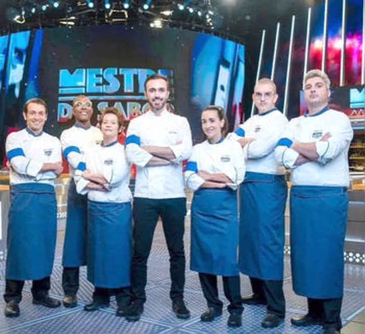 SERGINHO JUCÁ - no Time Leo Paixão - hoje na tela da Vênus Platinada no cast do reality gourmet Mestre do Sabor