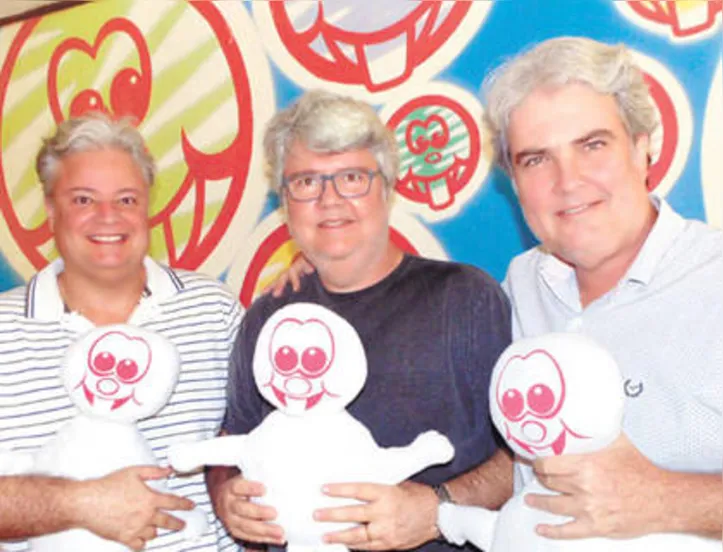 Os irmãos Gama - BRENO+DEDÉ+LEOPOLDO - apostaram no delivery enquanto aguardavam a reabertura das unidades da Superpizza