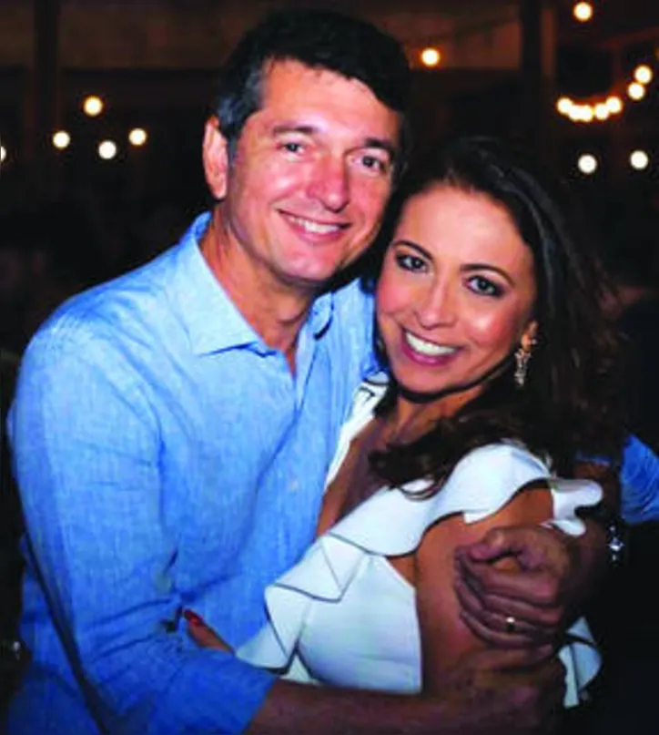 24 anos: LUIZ EDUARDO+HELO COX brindaram Bodas de Opala